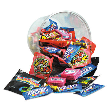 Office Snax® Candy Tubs, Peppermint Puffs, Individually Wrapped, 10 Lb Value Size Box freeshipping - TVN Wholesale